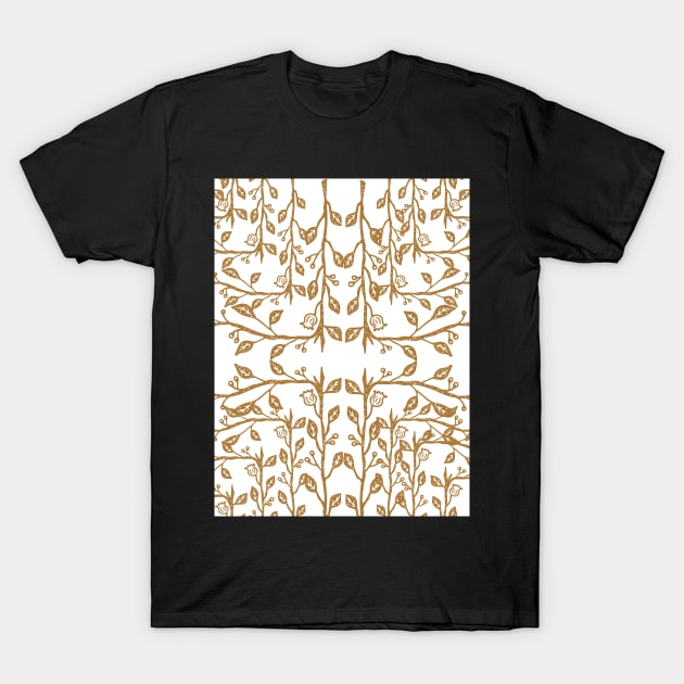 Golden Leaves T-Shirt by PapaMatrix